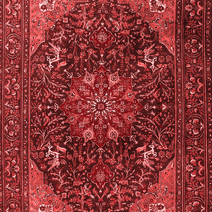 Medallion Red Traditional Area Rugs