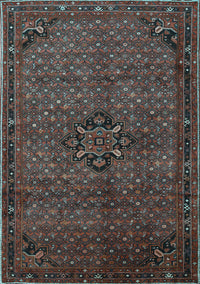 Persian Light Blue Traditional Rug, tr1653lblu