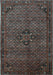 Persian Light Blue Traditional Rug, tr1653lblu