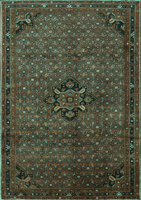 Persian Turquoise Traditional Rug, tr1653turq