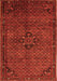 Persian Orange Traditional Rug, tr1653org