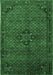 Persian Emerald Green Traditional Rug, tr1653emgrn