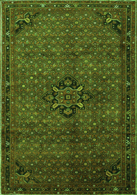 Persian Green Traditional Rug, tr1653grn