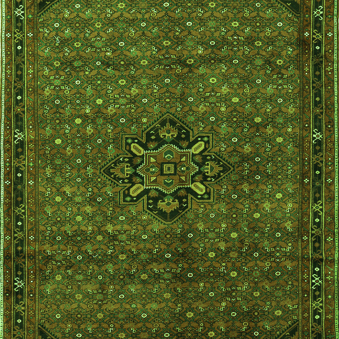 Persian Green Traditional Rug, tr1653grn