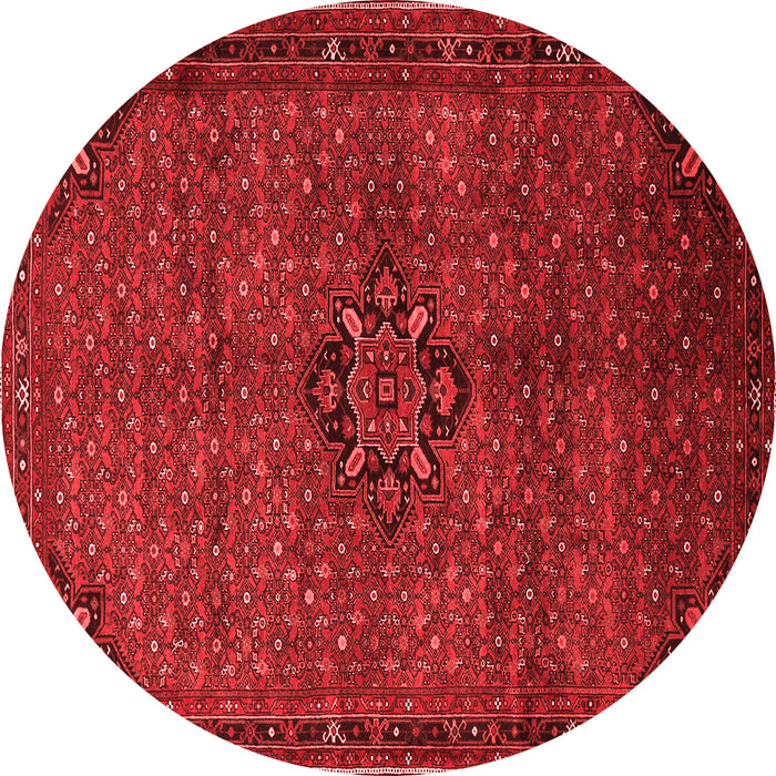 Machine Washable Persian Red Traditional Rug, wshtr1653red