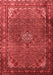 Persian Red Traditional Area Rugs