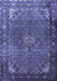 Persian Blue Traditional Rug, tr1654blu