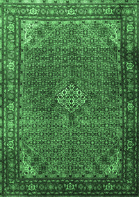 Persian Emerald Green Traditional Rug, tr1654emgrn