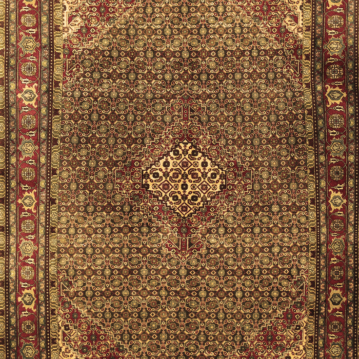 Machine Washable Persian Brown Traditional Rug, wshtr1654brn