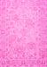 Machine Washable Persian Pink Traditional Rug, wshtr1655pnk