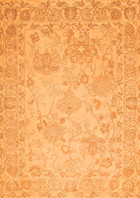 Persian Orange Traditional Rug, tr1655org