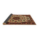 Sideview of Medallion Brown Traditional Rug, tr1656brn