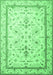 Persian Emerald Green Traditional Rug, tr1657emgrn