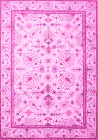 Persian Pink Traditional Rug, tr1657pnk