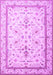 Machine Washable Persian Purple Traditional Area Rugs, wshtr1657pur