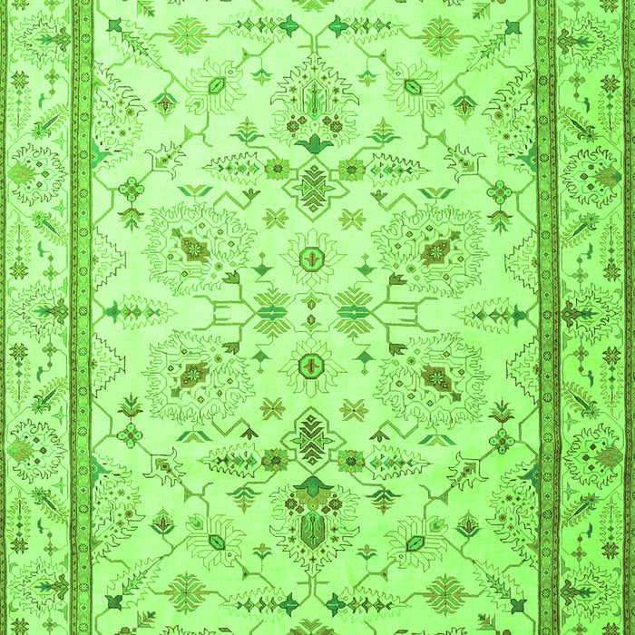 Persian Green Traditional Rug, tr1657grn