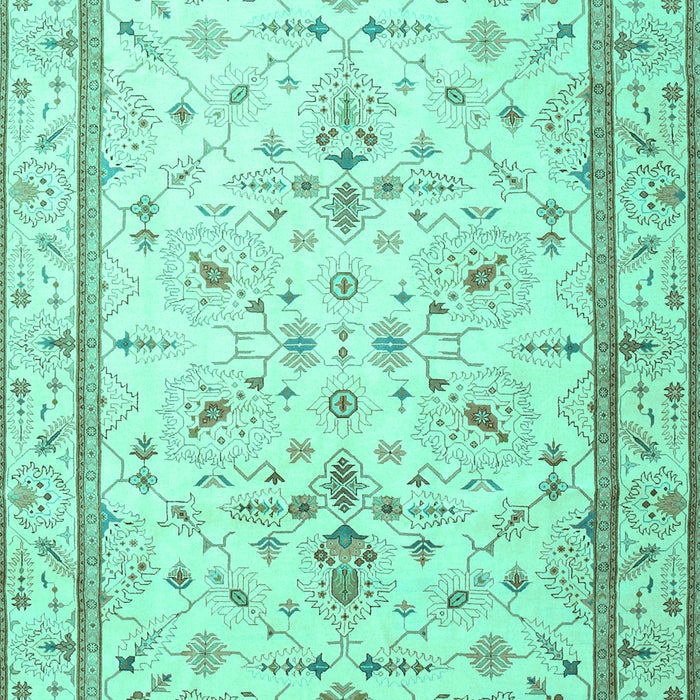 Persian Turquoise Traditional Rug, tr1657turq