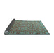 Sideview of Persian Light Blue Traditional Rug, tr1658lblu