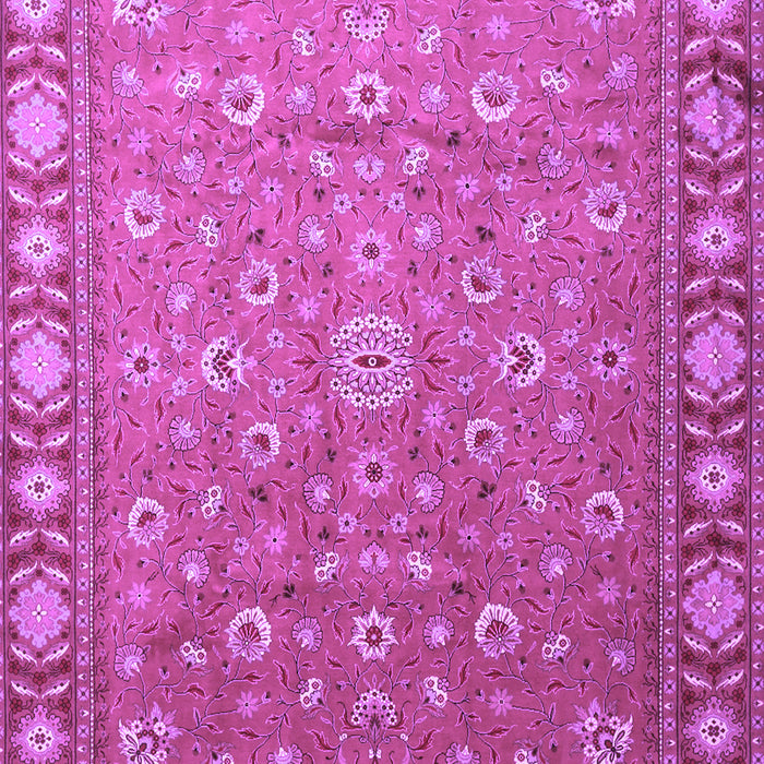 Machine Washable Persian Purple Traditional Area Rugs, wshtr1658pur