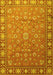Persian Yellow Traditional Rug, tr1658yw