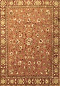Persian Brown Traditional Rug, tr1658brn