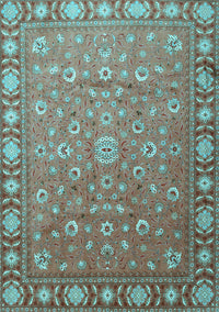 Persian Light Blue Traditional Rug, tr1658lblu