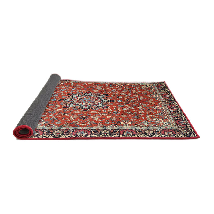 Sideview of Traditional Red Persian Rug, tr1659