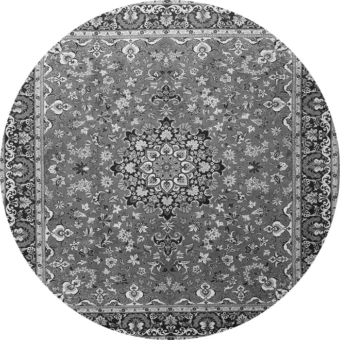 Square Persian Gray Traditional Rug, tr1659gry