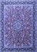 Persian Blue Traditional Rug, tr1659blu