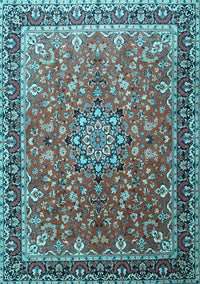 Persian Light Blue Traditional Rug, tr1659lblu