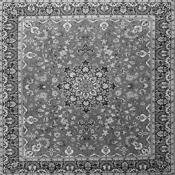 Serging Thickness of Persian Gray Traditional Rug, tr1659gry