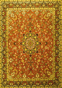 Persian Yellow Traditional Rug, tr1659yw