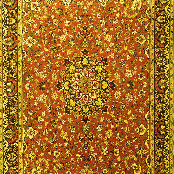 Persian Yellow Traditional Rug, tr1659yw