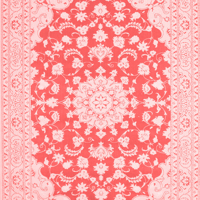 Medallion Red Traditional Area Rugs