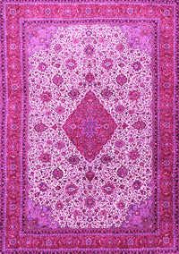 Medallion Pink Traditional Rug, tr1660pnk