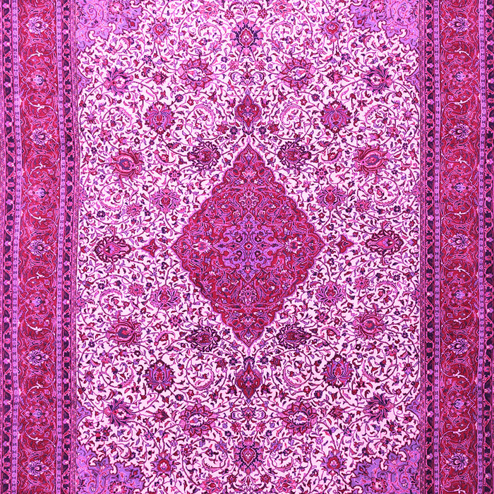 Medallion Pink Traditional Rug, tr1660pnk