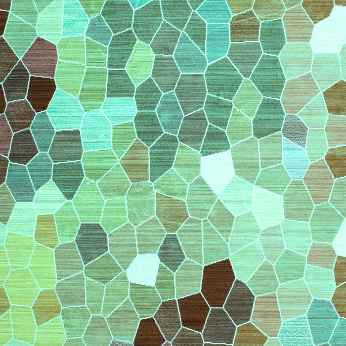 Machine Washable Persian Turquoise Traditional Area Rugs, wshtr1661turq