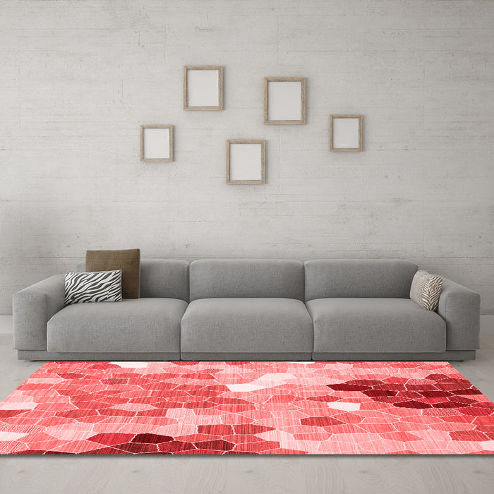 Traditional Red Washable Rugs