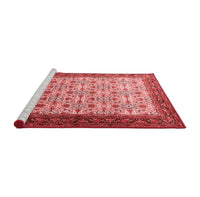 Machine Washable Persian Red Traditional Rug, wshtr1662red