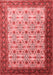 Persian Red Traditional Area Rugs