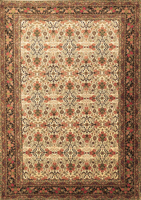 Persian Brown Traditional Rug, tr1662brn