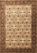 Persian Brown Traditional Rug, tr1662brn