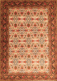 Persian Orange Traditional Rug, tr1662org