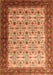 Persian Orange Traditional Rug, tr1662org