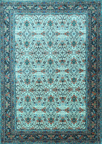 Persian Light Blue Traditional Rug, tr1662lblu