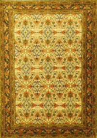 Persian Yellow Traditional Rug, tr1662yw