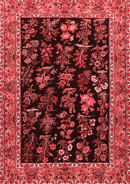 Animal Red Traditional Area Rugs