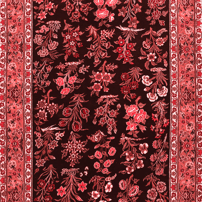 Animal Red Traditional Area Rugs