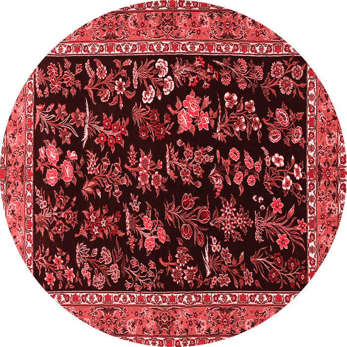 Animal Red Traditional Rug, tr1664red