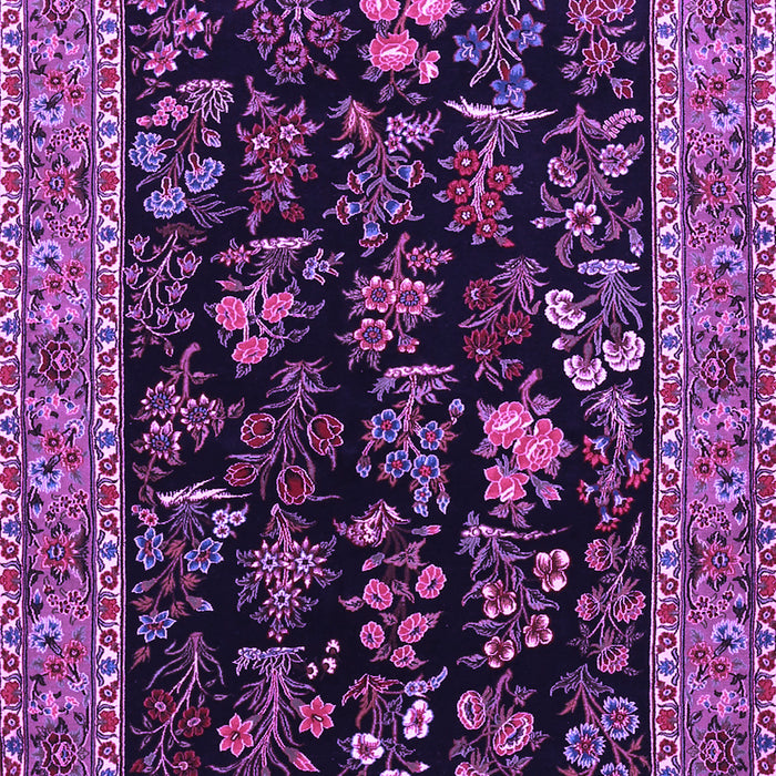 Animal Purple Traditional Rug, tr1664pur